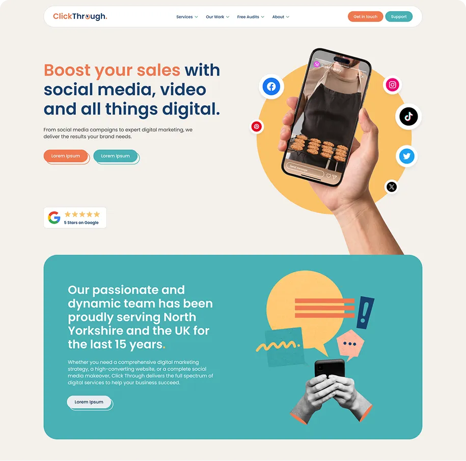 Websites & Landing Pages